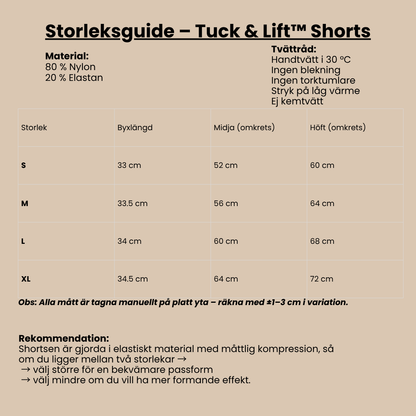 Tuck & Lift™ – lyft din figur, utan att tappa komfort